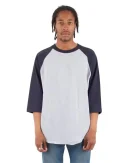 Unisex Three-Quarter Sleeve Raglan T-Shirt