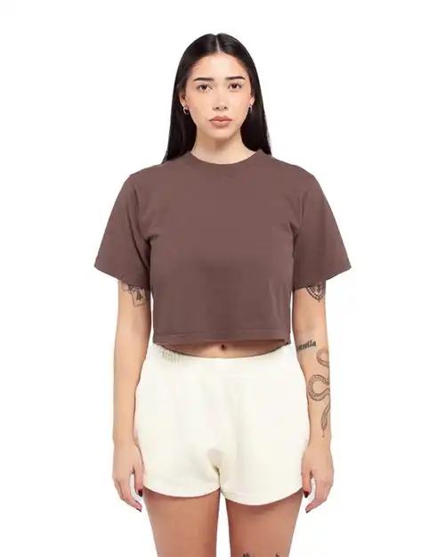 Women's Garment-Dye Crop T-Shirt