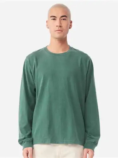 Unisex Heavyweight Garment-Dyed Long Sleeve Tee
