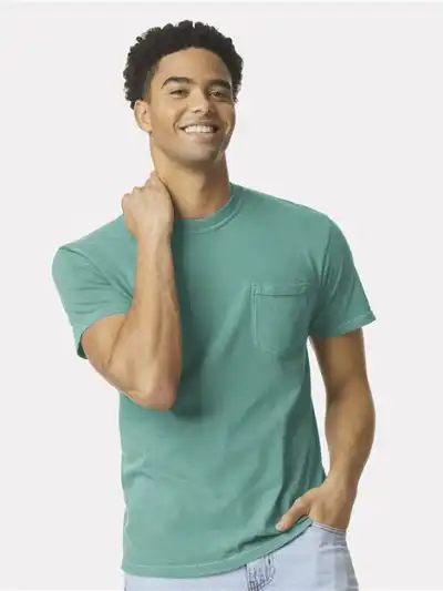 Garment-Dyed Heavyweight Pocket T-Shirt