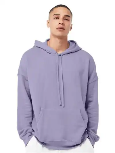 Unisex Sponge Fleece Drop Shoulder Hoodie Sweatshirt