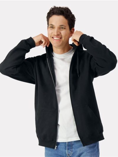 Unisex Softstyle® Full-Zip Hooded Sweatshirt