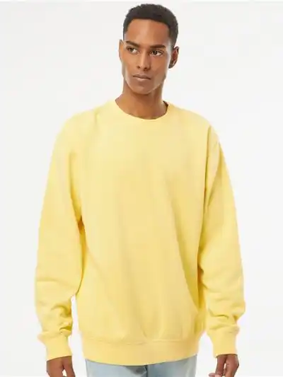 Unisex Midweight Pigment-Dyed Crewneck Sweatshirt