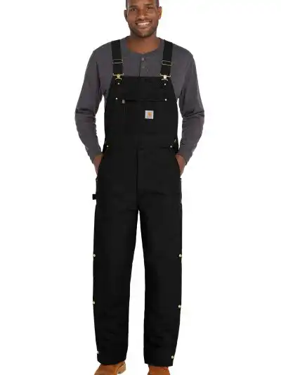 Carhartt ®  Tall Firm Duck Insulated Bib Overalls