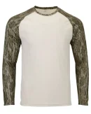 Paragon Men's Jackson Mossy Oak Colorblocked Long Sleeve T-Shirt