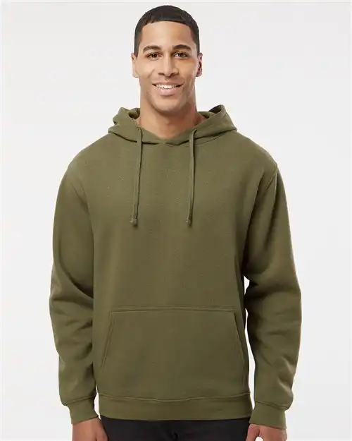 LAT Unisex Elevated Fleece Hoodie Sweatshirt