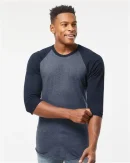 Tultex Unisex Fine Jersey Raglan T-Shirt