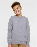 LAT Youth Elevated Fleece Crewneck Sweatshirt