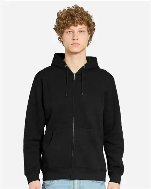 Lane Seven Unisex Premium Full-Zip Hooded Sweatshirt