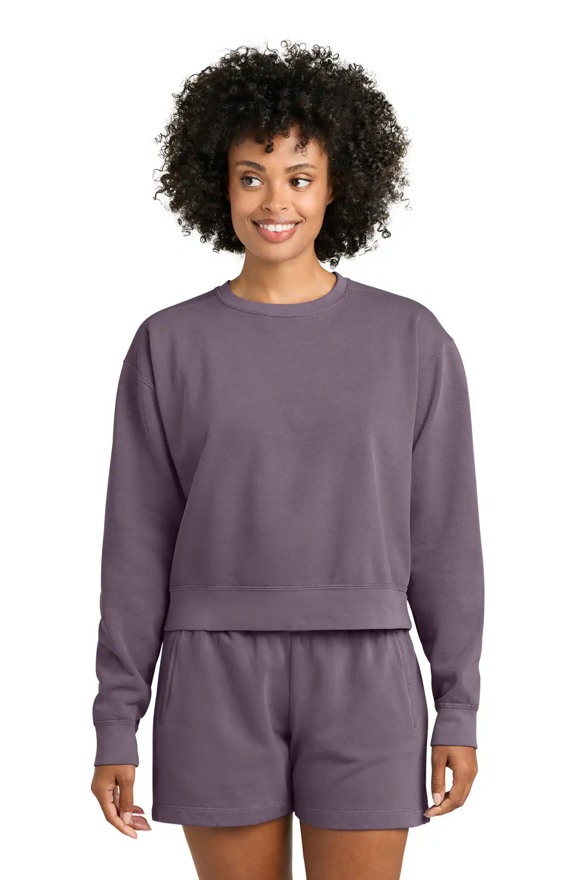 Comfort Colors ®  Women's Mid-Length Crewneck Sweatshirt