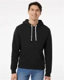 J. America Men's Triblend Fleece Hooded Sweatshirt