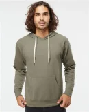Independent Trading Co. Unisex Icon Lightweight Loopback Terry Hooded Sweatshirt