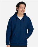 Team 365 Unisex Zone HydroSport™ Heavyweight Quarter-Zip Hooded Sweatshirt