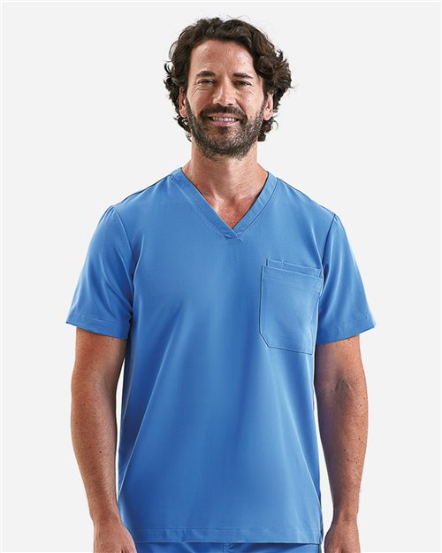 Onna Men's Limitless V-Neck Stretch Scrub Top