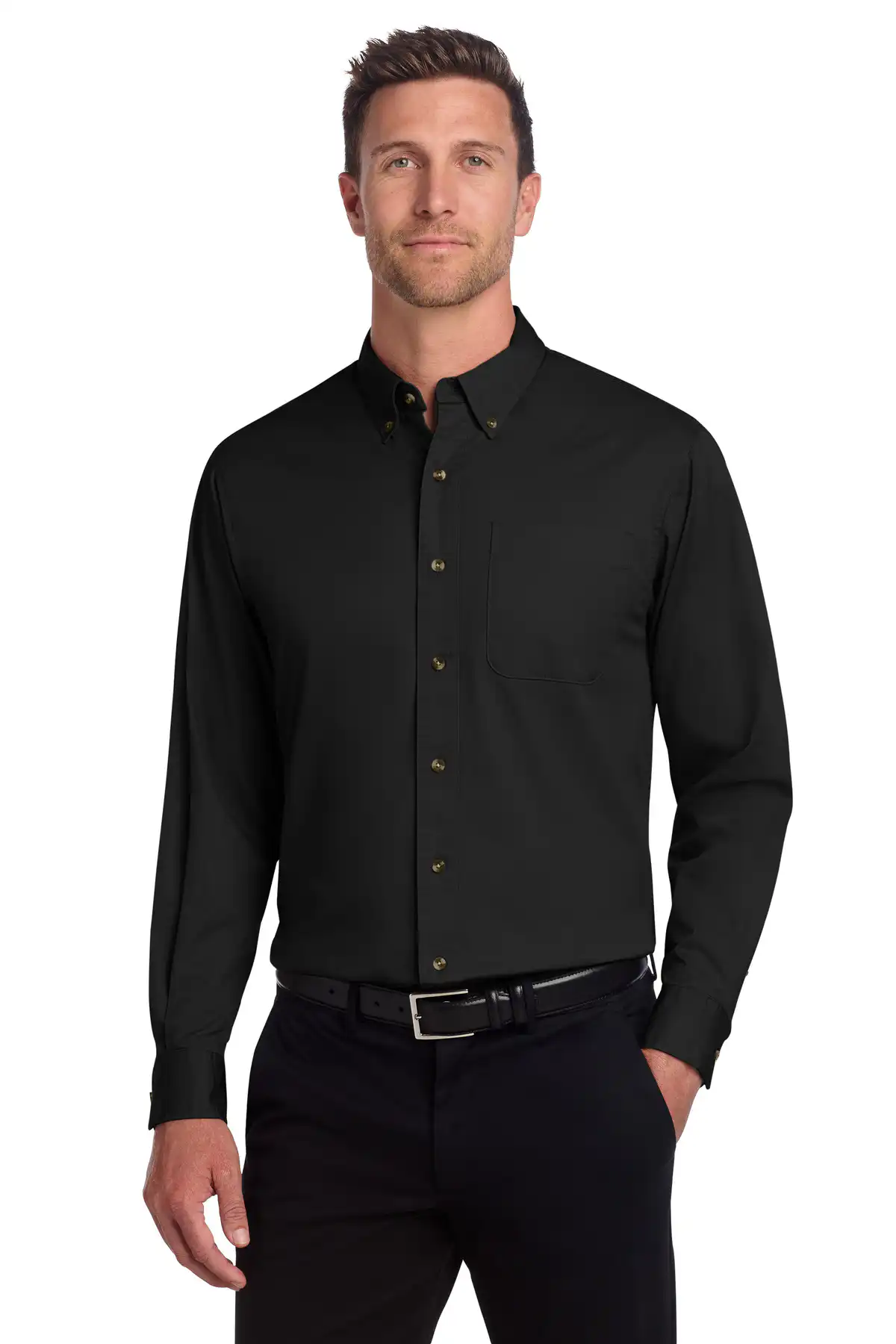 Port Authority ®  Long Sleeve Twill Shirt.