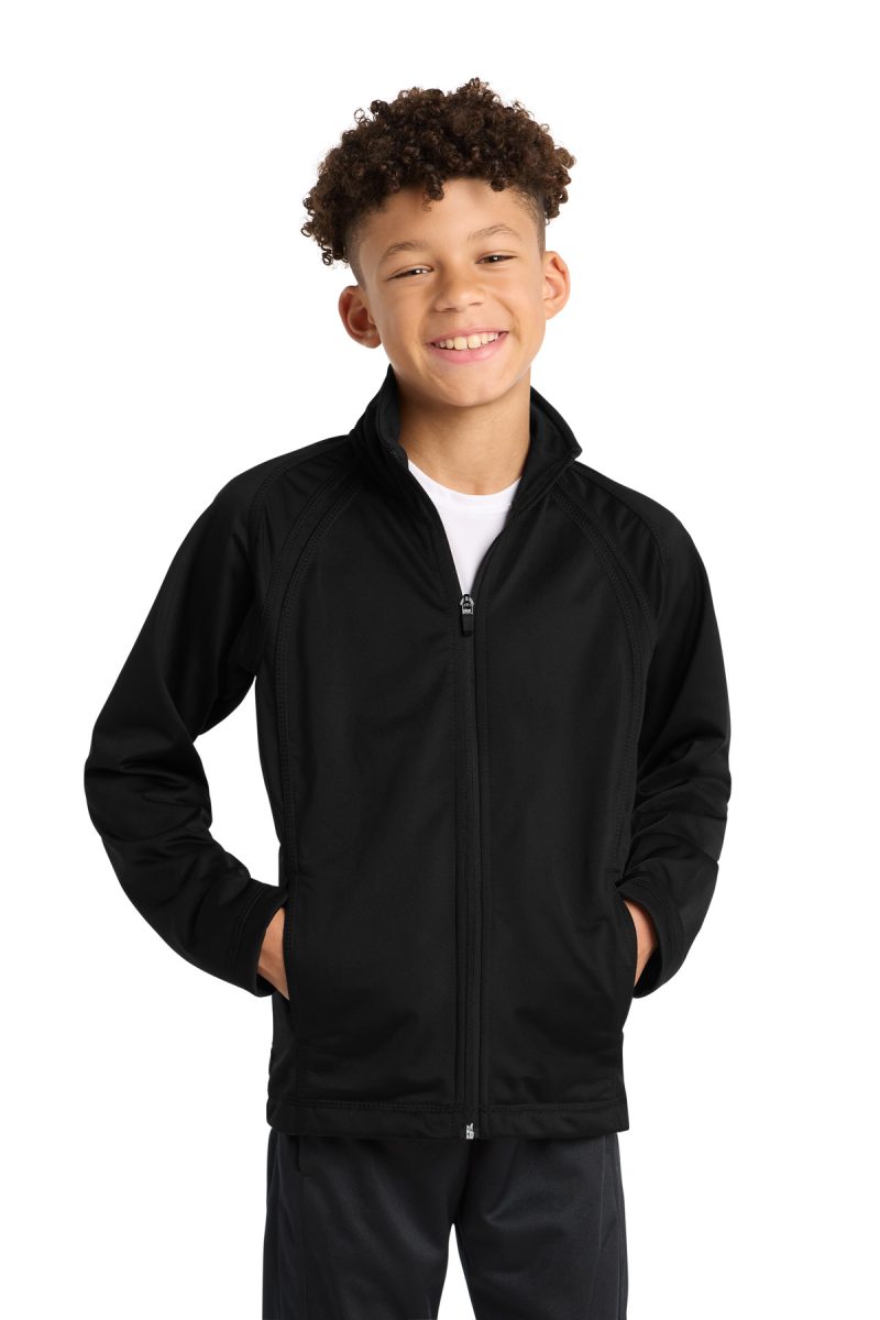 Sport-Tek ®  Youth Tricot Track Jacket.